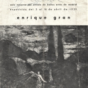 Enrique Gran/1959. Exposición individual