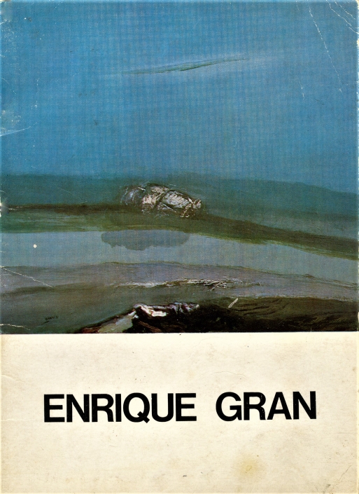 Enrique Gran/1972. Exposición individual Enrique Gran
