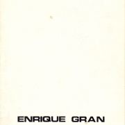 Enrique Gran/1974. Exposición individual Enrique Gran