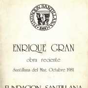 Enrique Gran/1981. Exposición individual 1981 Enrique Gran