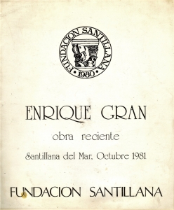 Enrique Gran/1981. Exposición individual 1981 Enrique Gran