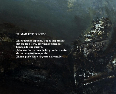 El mar enfurecido