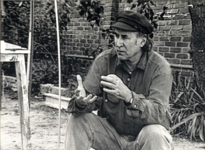 Enrique Gran en un fotograma de "El sol del membrillo", película dirigida en 1992 por Víctor Erice.