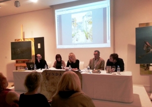 Conferencia en torno a La Fundación Enrique Gran dentro del foro de debate del MAS sobre fundaciones de artistas. Santander, 2014